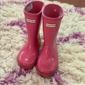 Girls hunter boots